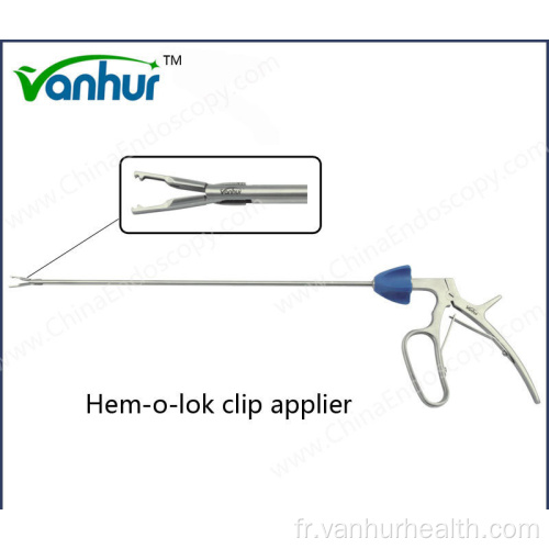 Application d&#39;instruments laparoscopiques Hem-O-Lok Clip Applicateur